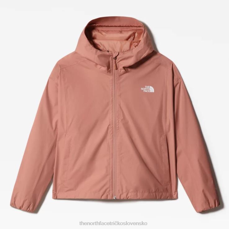 HLH081510 ružový úsvit The North Face dámska cestovná bunda nadmernej veľkosti