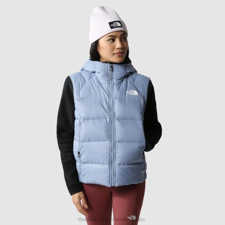 HLH081573 ľudová modrá The North Face dámske hyalitové páperové vesta