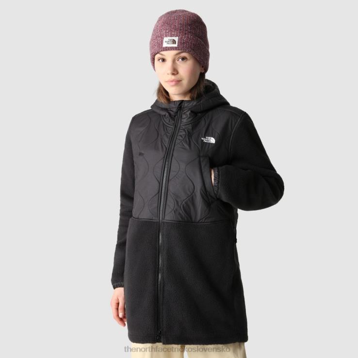 HLH081623 čierna The North Face dámska fleecová parka s kráľovským oblúkom