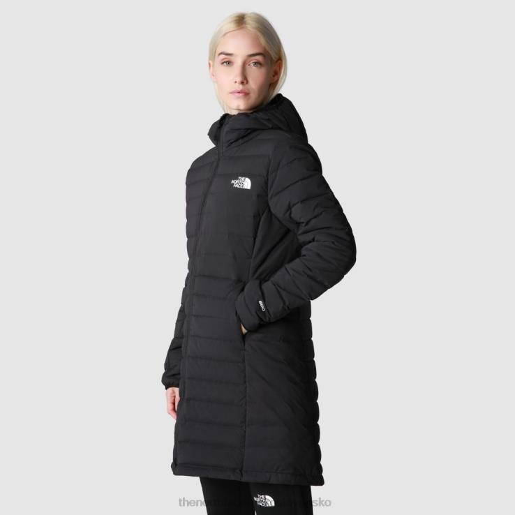 HLH081633 čierna The North Face dámske belleview natiahnuť parka