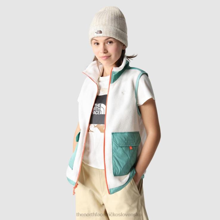 HLH081724 biely The North Face dámska kráľovská oblúková vesta