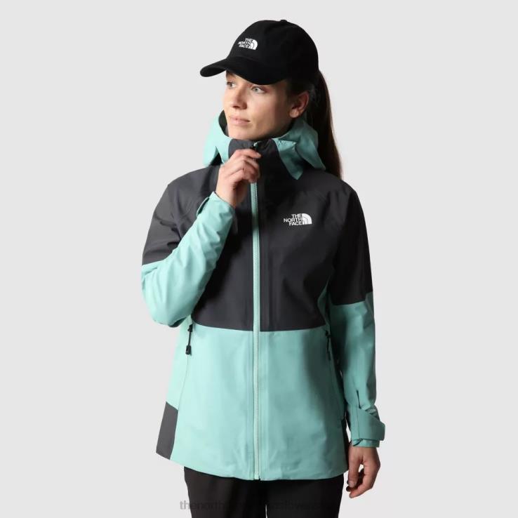 HLH082076 sivá The North Face dámska jazzi futurelight bunda