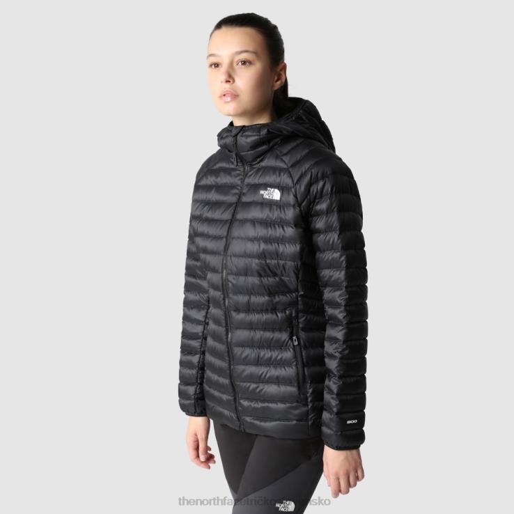 HLH082078 čierna The North Face dámska páperová bunda s kapucňou bettaforca