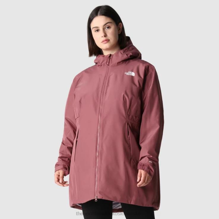 HLH082213 zázvor The North Face dámska zateplená parka typu hikesteller