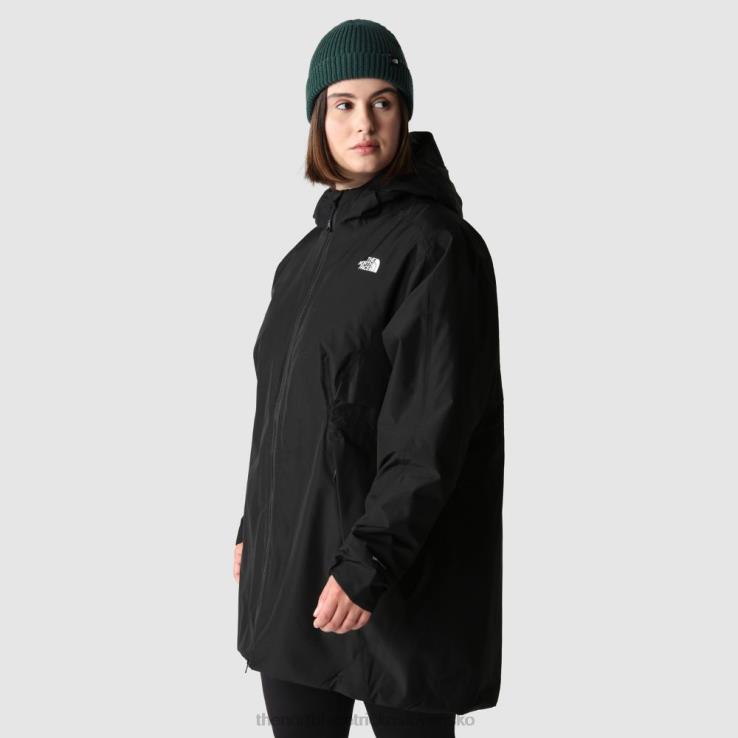 HLH082214 čierna The North Face dámska zateplená parka typu hikesteller