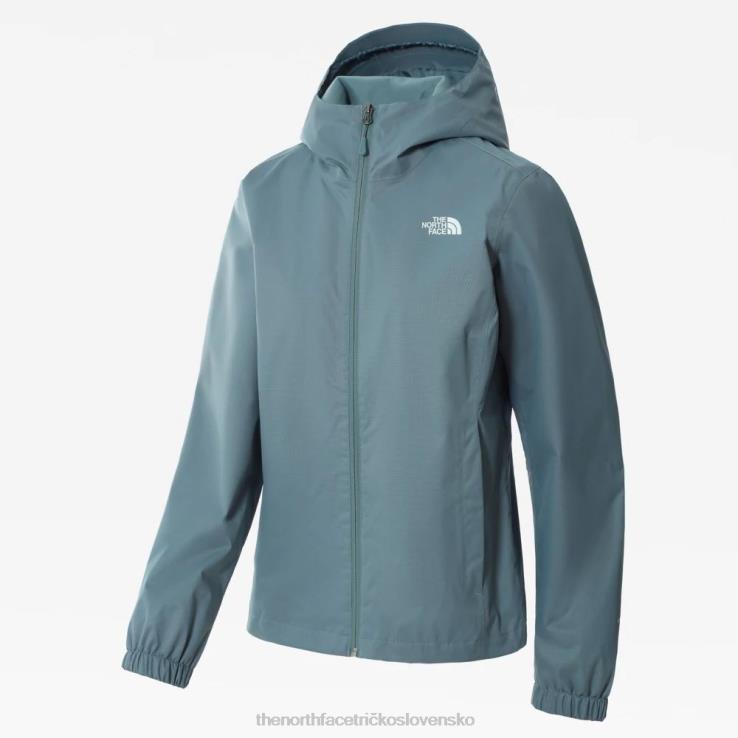 HLH082340 modrá čierna The North Face dámska questová bunda s kapucňou
