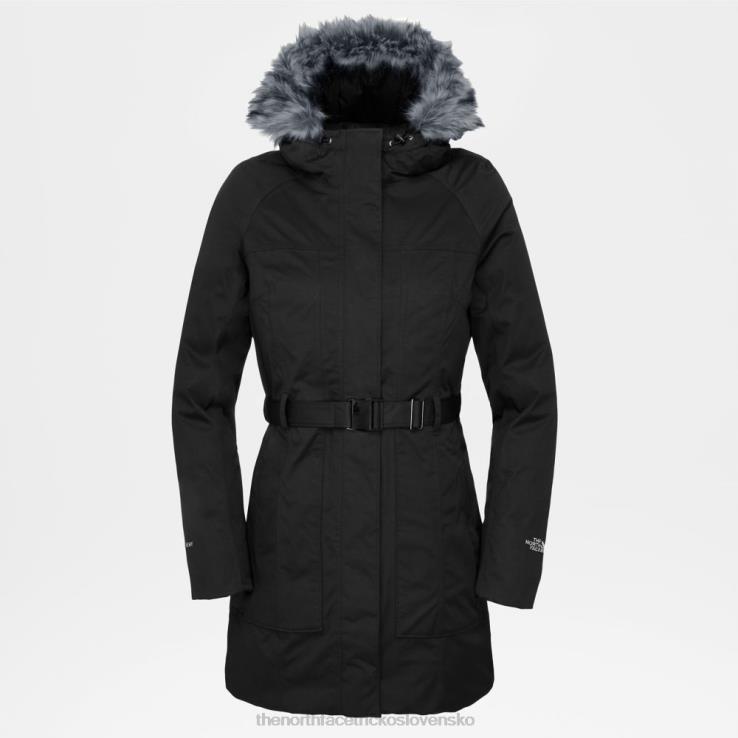 HLH082380 čierna biela The North Face dámska brooklynská bunda čierna biela