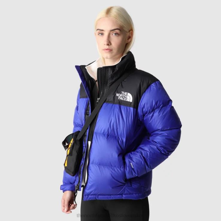 HLH08251 lapis modrý The North Face dámska retro nuptse bunda z roku 1996
