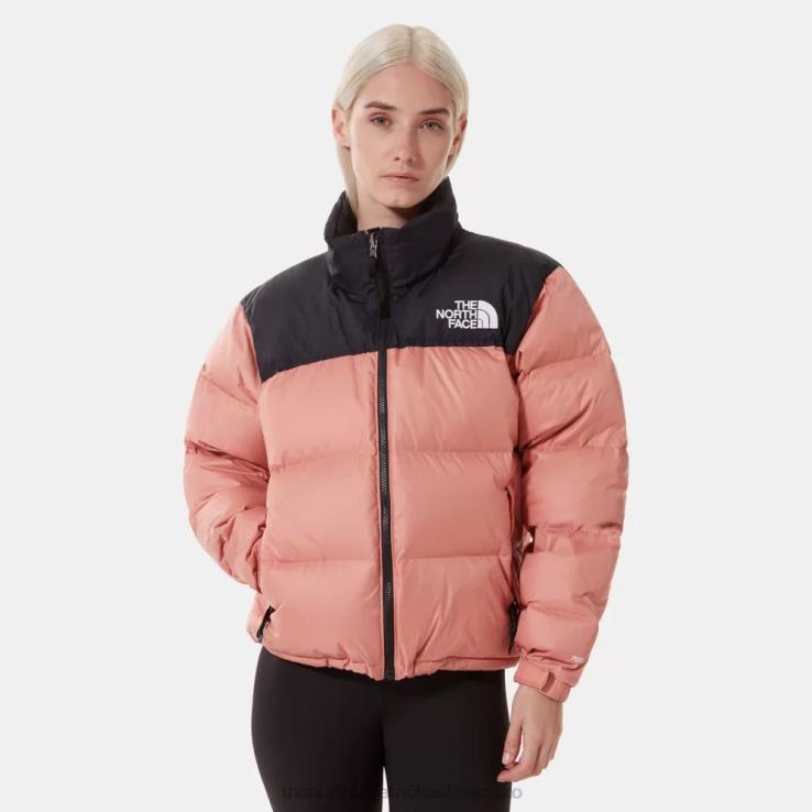 HLH08255 ružový úsvit The North Face dámska retro nuptse bunda z roku 1996