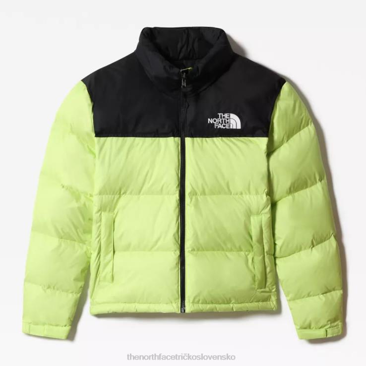 HLH08256 zelená The North Face dámska retro nuptse bunda z roku 1996