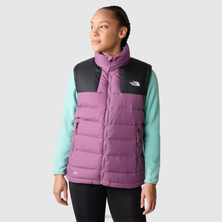 HLH08267 šťuky fialové The North Face ženská masívna vesta