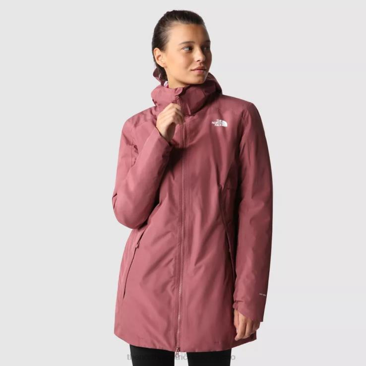 HLH08272 zázvor The North Face dámska zateplená parka Hikesteller