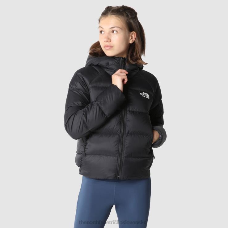 HLH08306 čierna The North Face dámska hyalitová páperová bunda s kapucňou