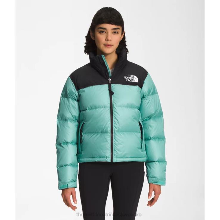 HLH083301 wasabi The North Face dámska retro nuptse bunda z roku 1996