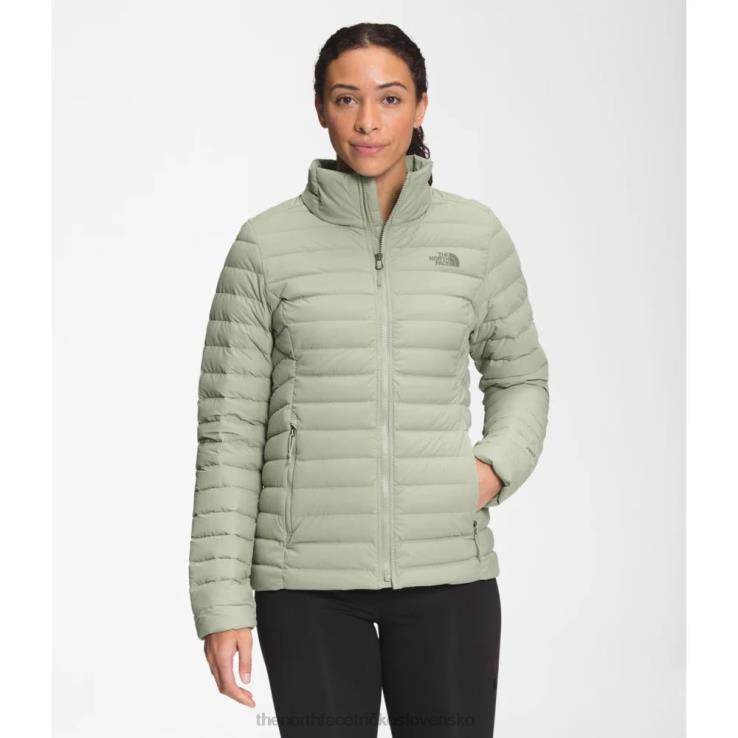 HLH083489 zelený čaj The North Face dámska naťahovacia páperová bunda