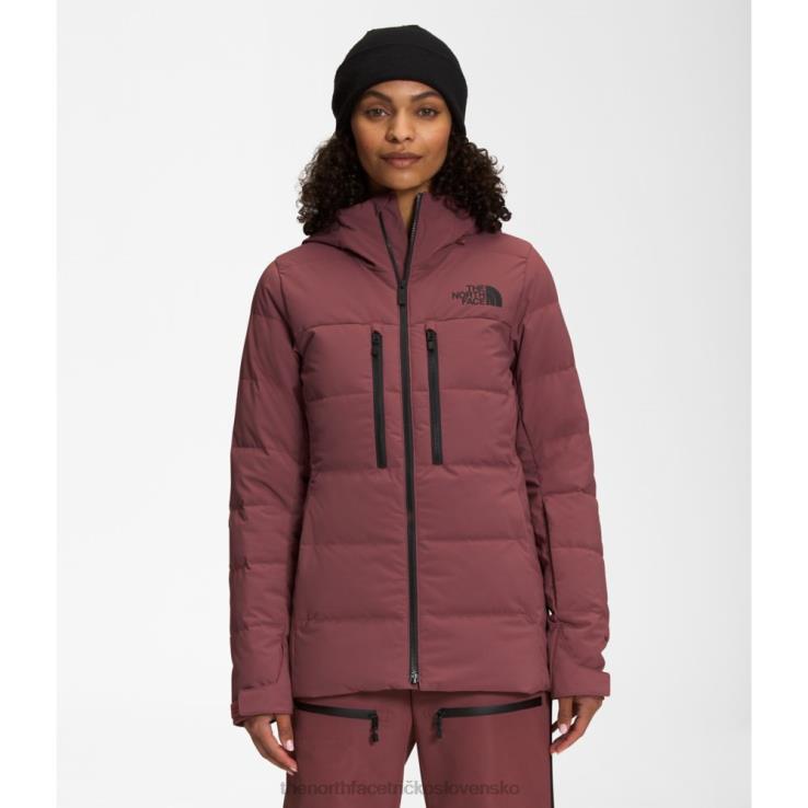 HLH083535 zázvor The North Face dámska páperová bunda corefire