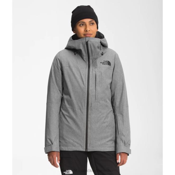 HLH083541 sivá The North Face dámska termoballová eko snehová trojklímová bunda