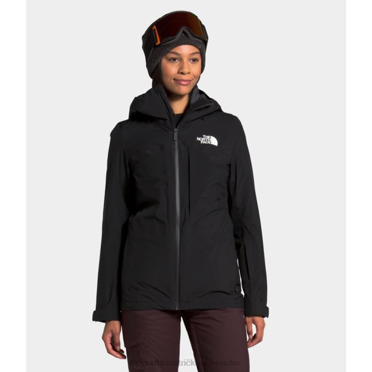 HLH083542 čierna The North Face dámska termoballová eko snehová trojklímová bunda