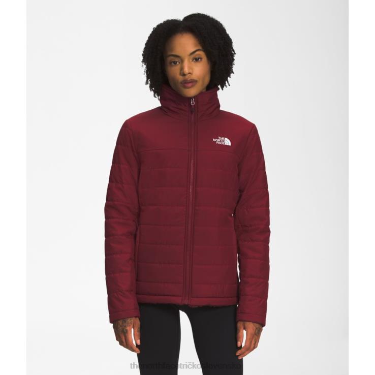 HLH083589 cordovan The North Face dámska obojstranná zateplená bunda