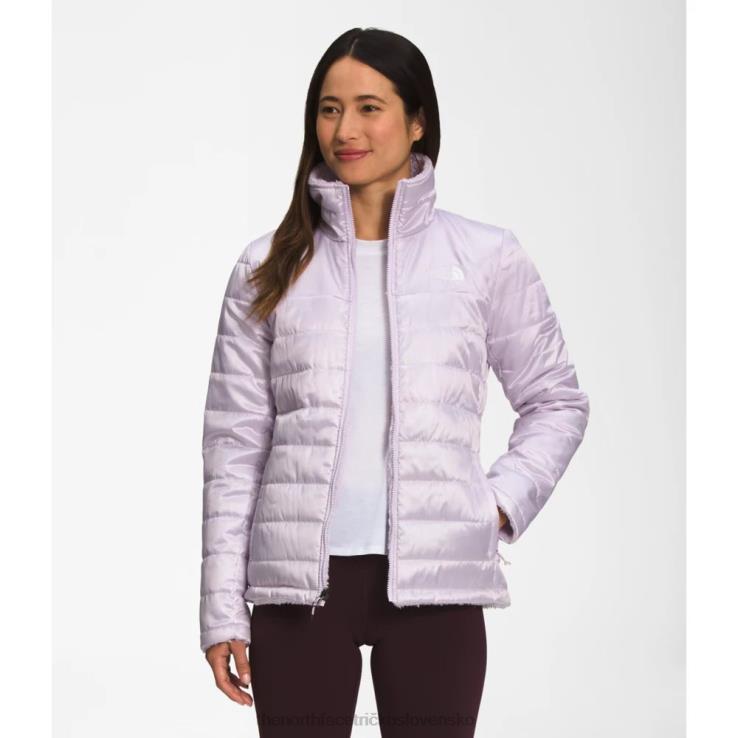 HLH083591 levanduľová hmla The North Face dámska obojstranná zateplená bunda