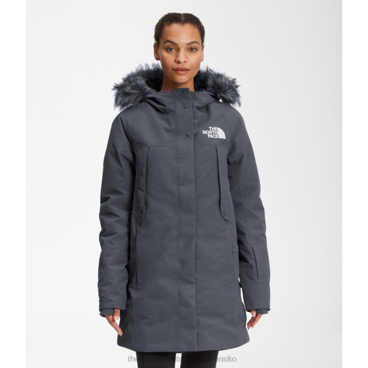 HLH083606 sivá The North Face dámska nová parka pre vonkajší obvod