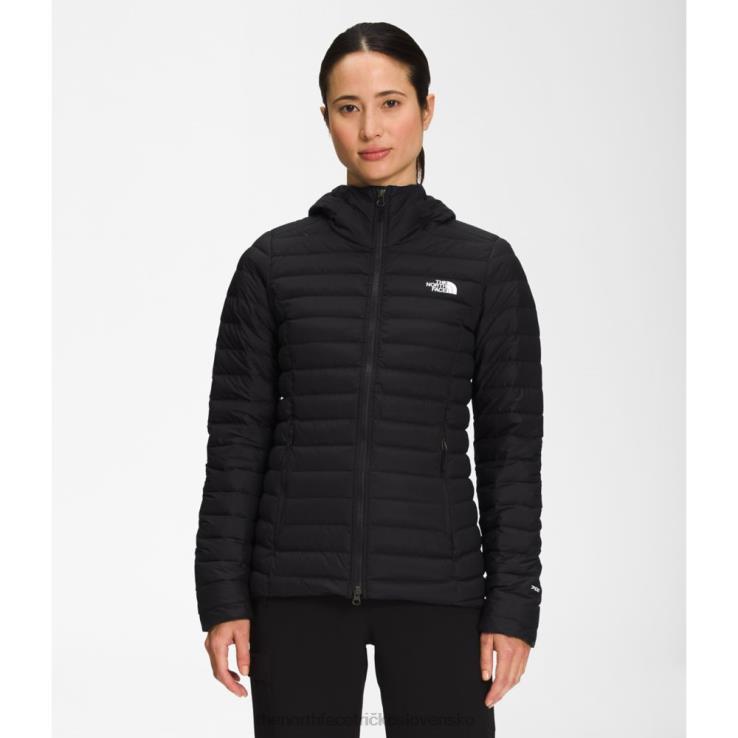 HLH083607 čierna The North Face ženy natiahnuť mikinu s kapucňou