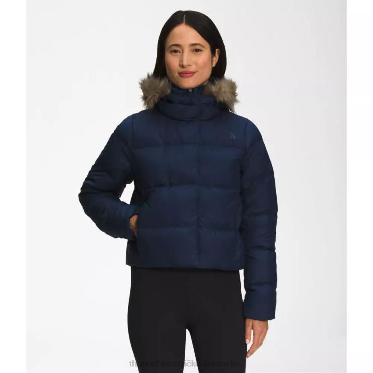 HLH084140 vrcholové námorníctvo The North Face dámska nová dealio páperová krátka bunda