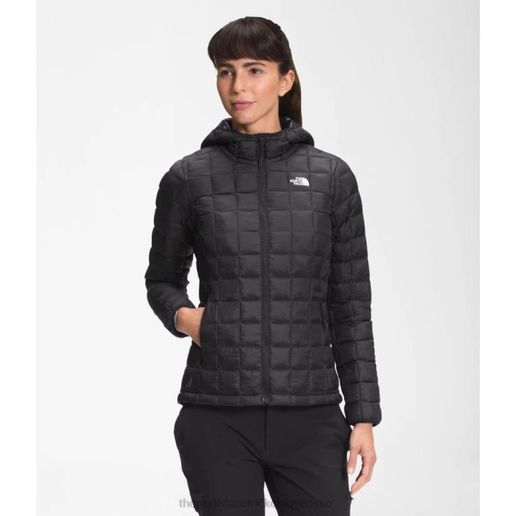 HLH084200 čierna The North Face dámska termobalová eko mikina s kapucňou 2.0