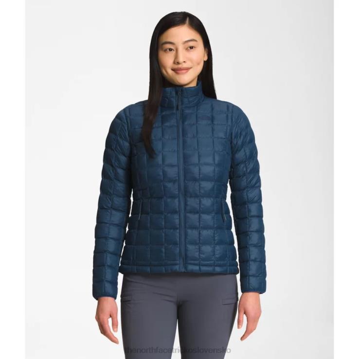 HLH084205 tienisté modré The North Face dámska termobalová eko bunda 2.0