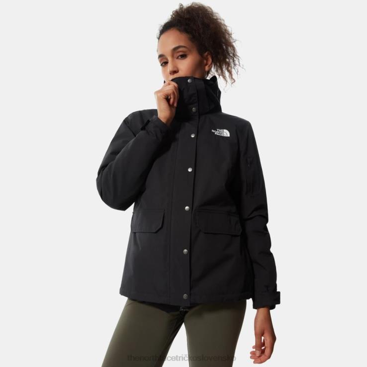 HLH08428 čierna The North Face dámska trojklímová bunda pinecroft