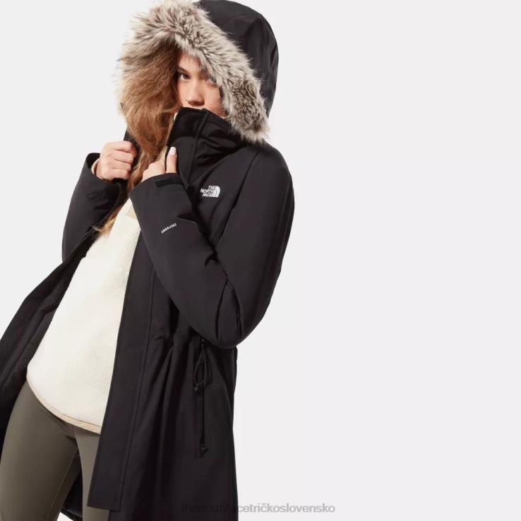 HLH08440 čierna The North Face dámska recyklovaná zaneck parka