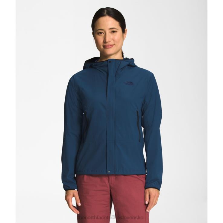 HLH084498 tienisté modré The North Face dámske kamenné hradné sako