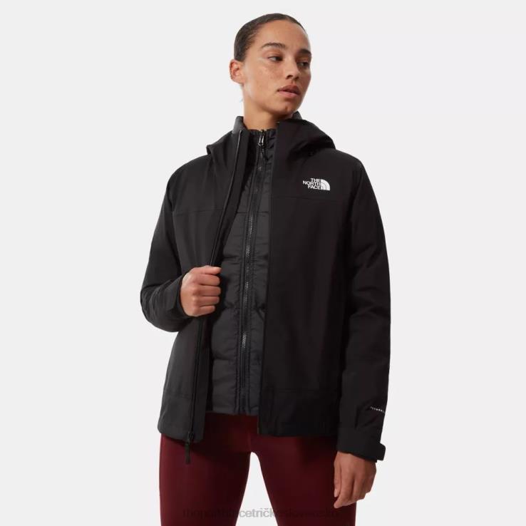 HLH08466 čierna The North Face dámska horská ľahká futurelight triclimate bunda