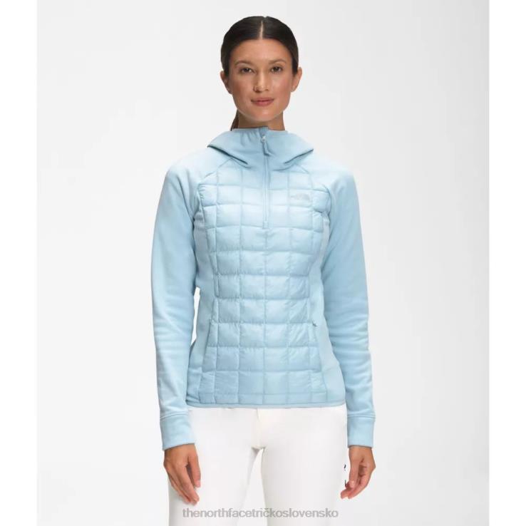HLH084675 beta modrá The North Face dámska termobalová hybridná eko bunda 2.0