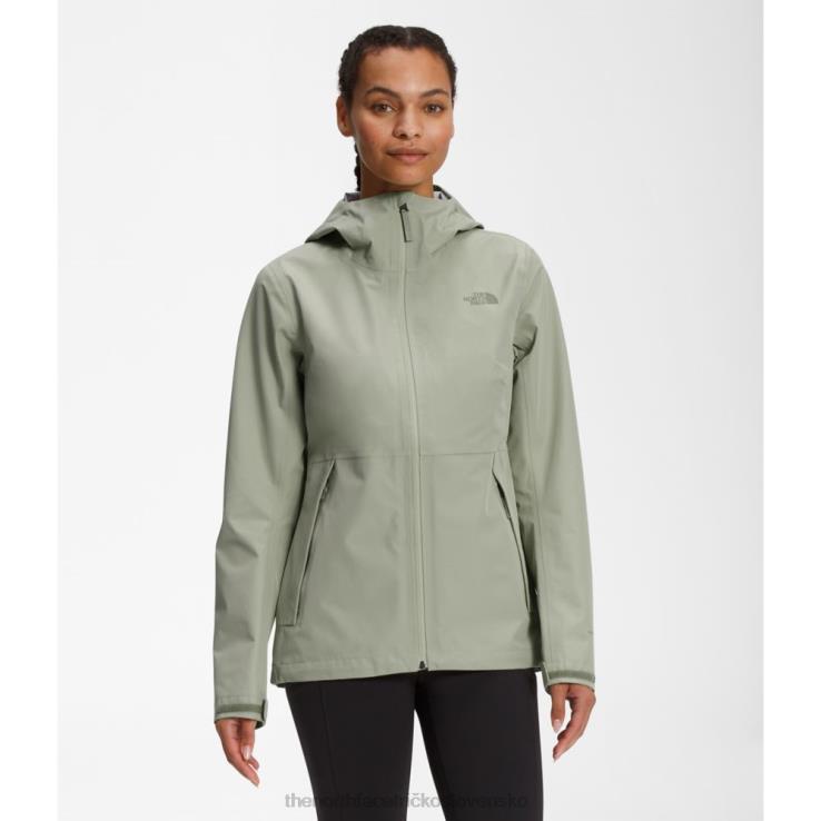 HLH084687 zelený čaj The North Face dámska dryzzle futurelight bunda