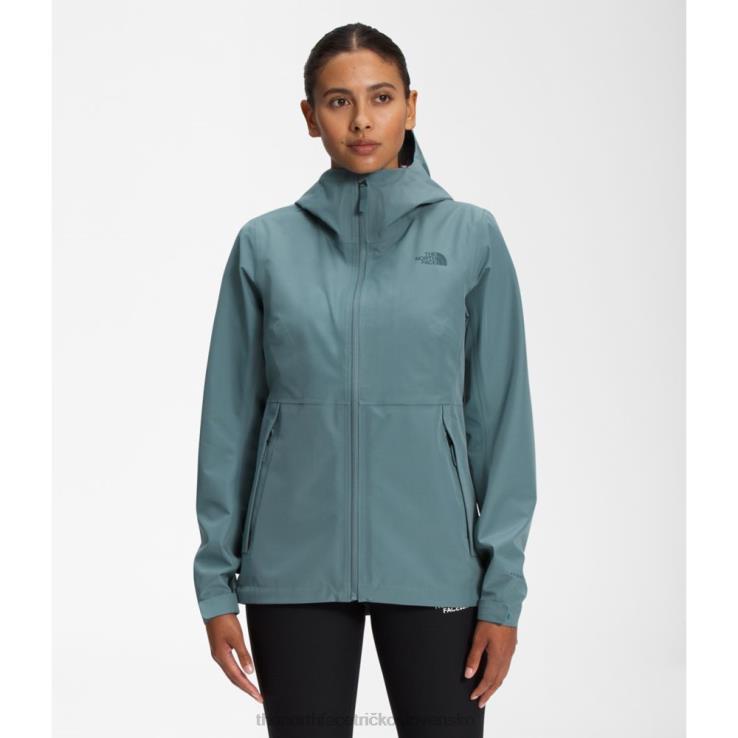 HLH084688 Modrá The North Face dámska dryzzle futurelight bunda nová