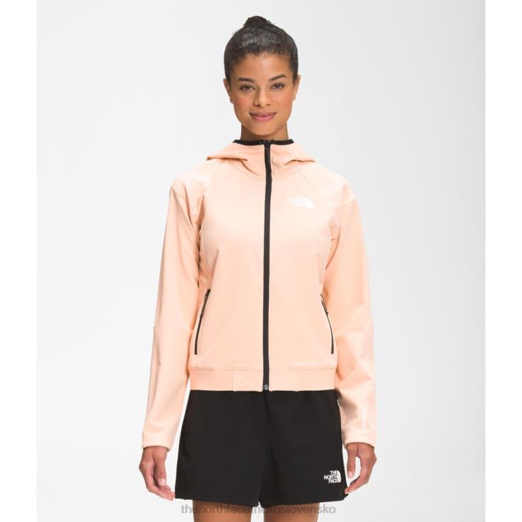 HLH084748 marhuľový ľad The North Face dámska tekware mikina s kapucňou na zips
