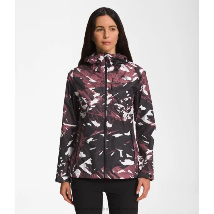 HLH084771 zázvorové snehové čiapky The North Face dámska bunda alta vista s potlačou