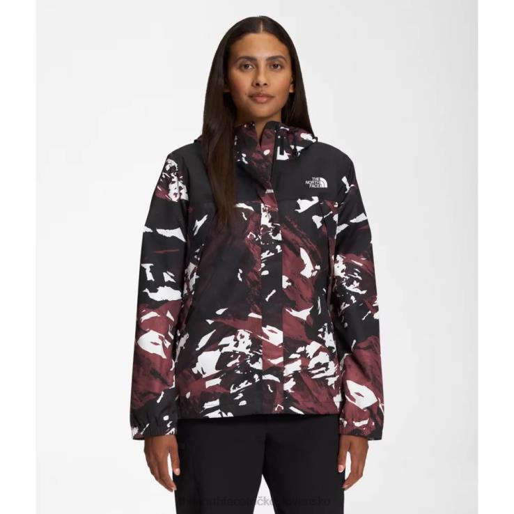 HLH084807 čierna The North Face dámske sako antora s potlačou
