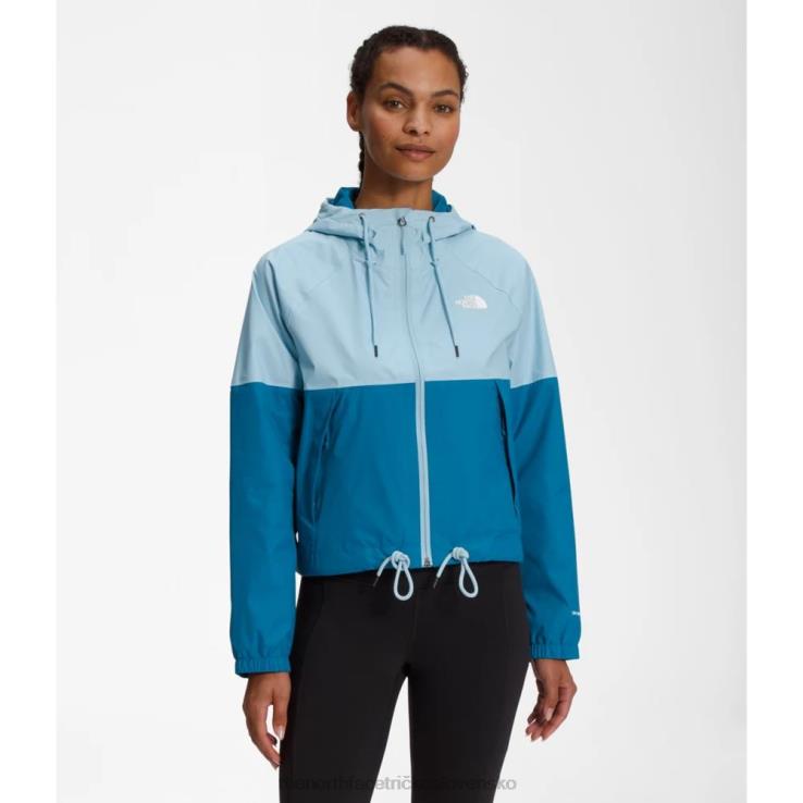 HLH084822 beta modrá The North Face dámska mikina do dažďa antora