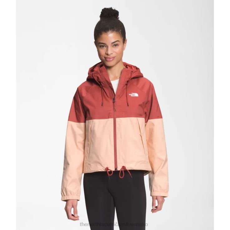 HLH084823 korenie červené The North Face dámska mikina do dažďa antora