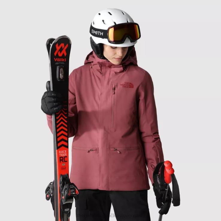 HLH08511 zázvor The North Face dámska vrátnicová bunda
