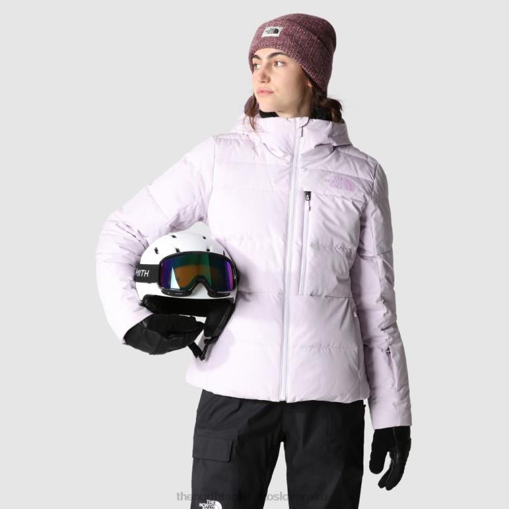 HLH08513 levanduľová hmla The North Face dámska nebeská páperová bunda