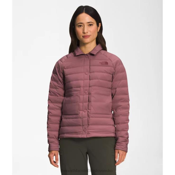 HLH085220 zázvor The North Face women belleview stretch down shacket