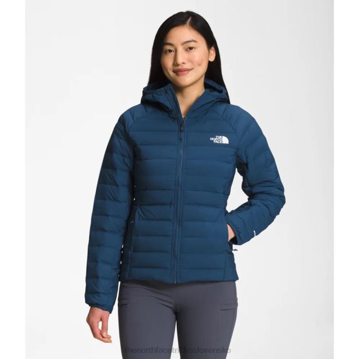 HLH085224 tienisté modré The North Face dámska mikina s kapucňou belleview