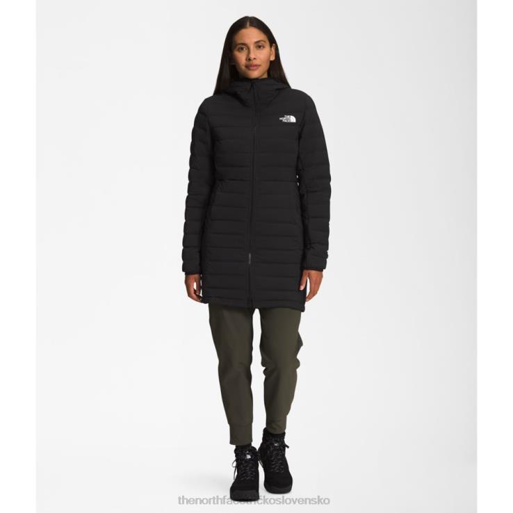 HLH085229 čierna The North Face dámske belleview natiahnuť parka