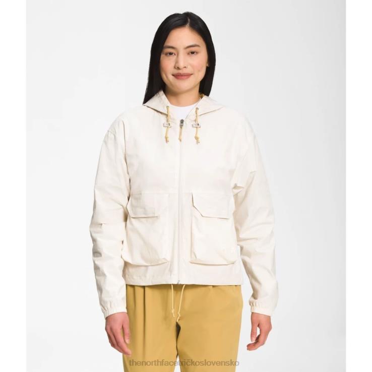 HLH085638 biely The North Face dámska ripstop mikina s kapucňou
