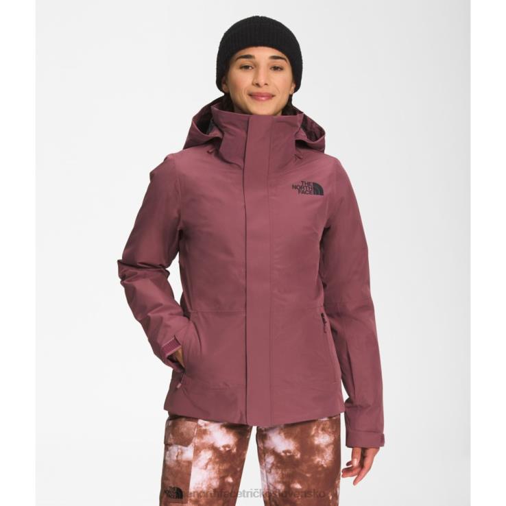 HLH085708 zázvor The North Face dámska triklimová bunda