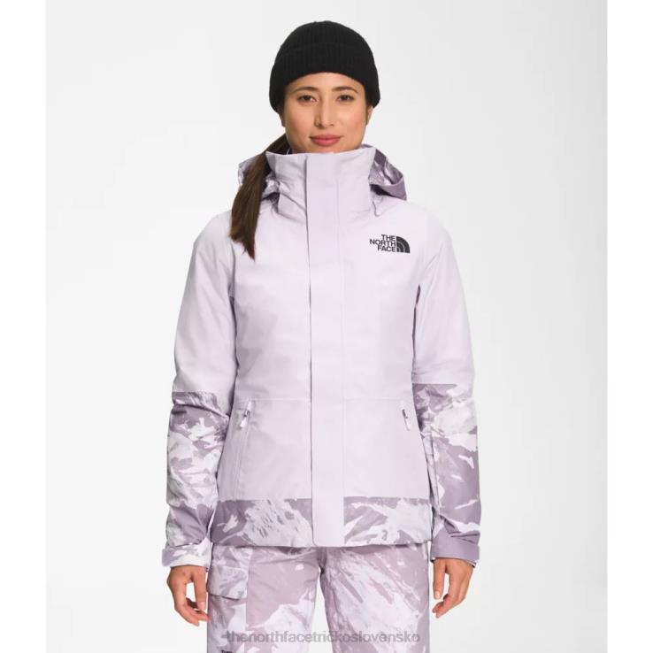 HLH085709 levanduľová hmla The North Face dámska triklimová bunda