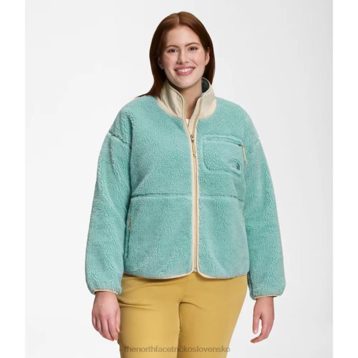 HLH085833 wasabi The North Face dámska bunda s extrémnym objemom na zips